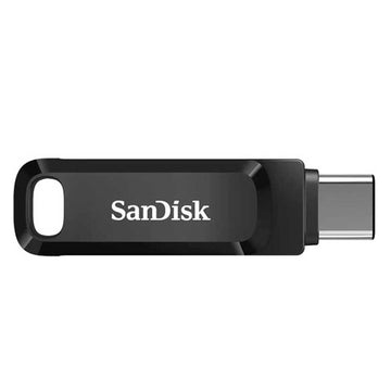 SanDisk Plastic Dual Flash Drive, Type C, 64GB USB 3.1